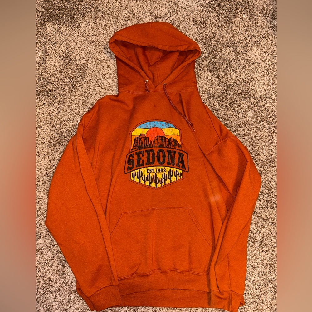 Sedona Orange Hoodie